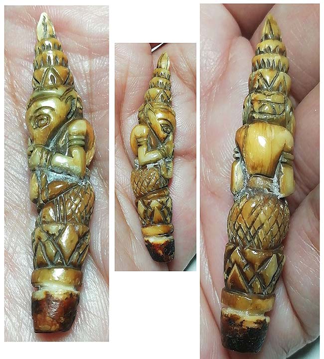 *ด้ามมีดหมอปากกา ลายพิฆเณศวร์ หลวงพ่อเดิม วัดหนองโพ นครสวรรค์*