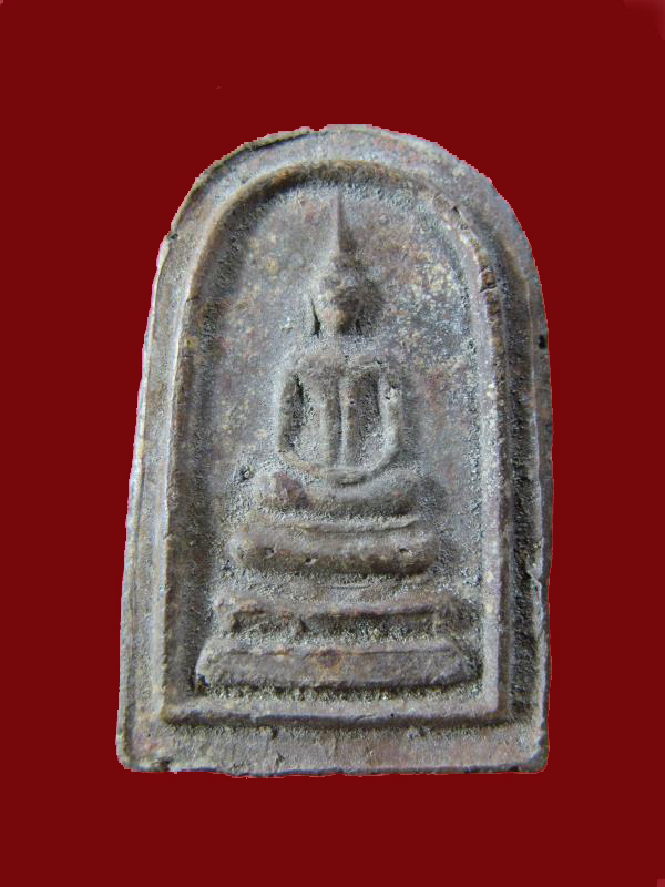 $ พระสมเด็จหลังอุ หลวงปู่เหรียญ วัดหนองบัว จ.กาญจนบุรี เนื้อดินเผา ปี ๒๔๙๗