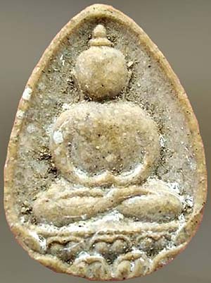 *พิมพ์กลีบบัวเล็ก เนื้อผง ปี๒๕๓๑ วัดบวรนิเวศวิหาร กทม.(๒)*