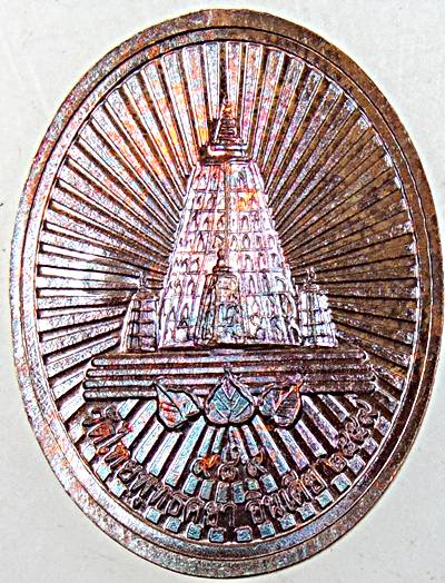 ๒๐ เหรียญพระพุทธเมตตา วัดไทยพุทคยา