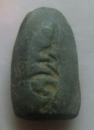 **เบา​ๆ​**หลวงปู่ทวดหลังยันต์ เนื้อดินผสมผงและสีผึ้งเขียว หลวงพ่อทาบ วัดกระบกขึ้นผึ้ง จ.ระยอง**