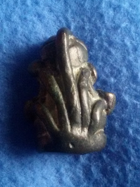 รูปหล่ออุปคุตเขมร เก่า เนื้อทองผสม