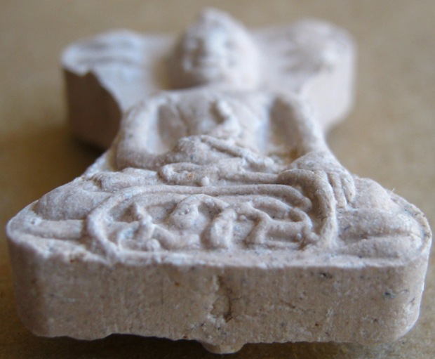 พระมเหศวร เนื้อผงพุทธคุณ หลวงปู่นาม วัดน้อยชมภู่ จ สุพรรณบุรี มีโค้ด พร้อมรูปถ่าย