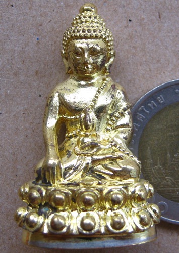 พระกริ่งรุ่นทรงประทาน ปี56เลข1167 อธิฐานจิตเดี่ยวโดยหลวงปู่บัว ถามโก เนื้อทองระฆังสร้าง1999องค์+กล่อ