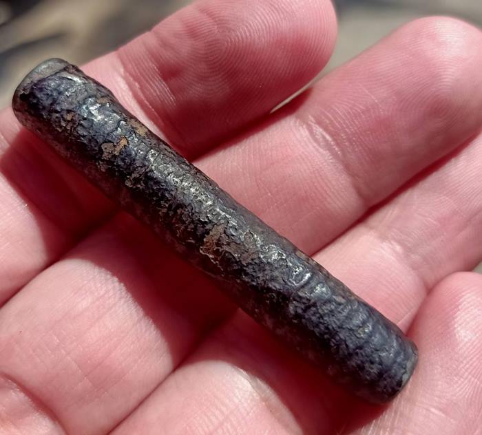 ตะกรุดเก่าๆ เคาะเดียว ขนาดประมาณ2นิ้ว