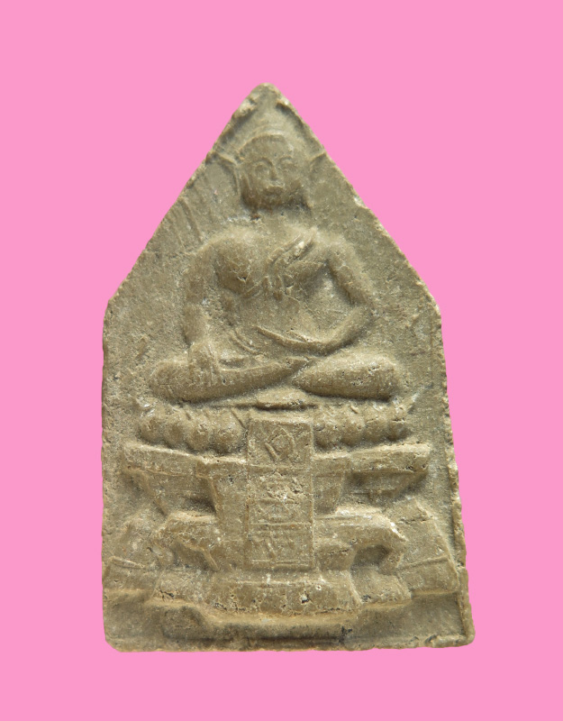 ขุนแผนฐานผ้าทิพย์ สวยๆ หลวงพ่อชำนาญ วัดบางกุฎีทอง ยุคต้น