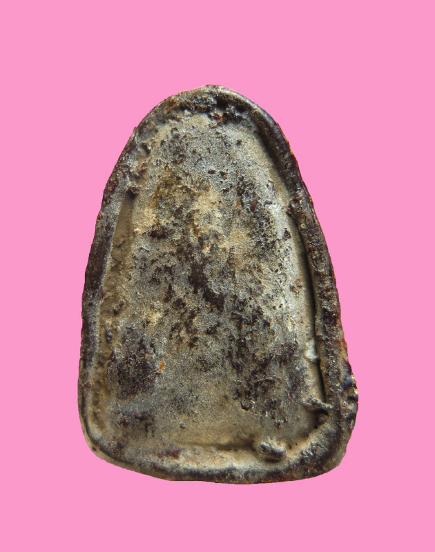 พระรูปเหมือนเกจิ เนื้อครั่ง 