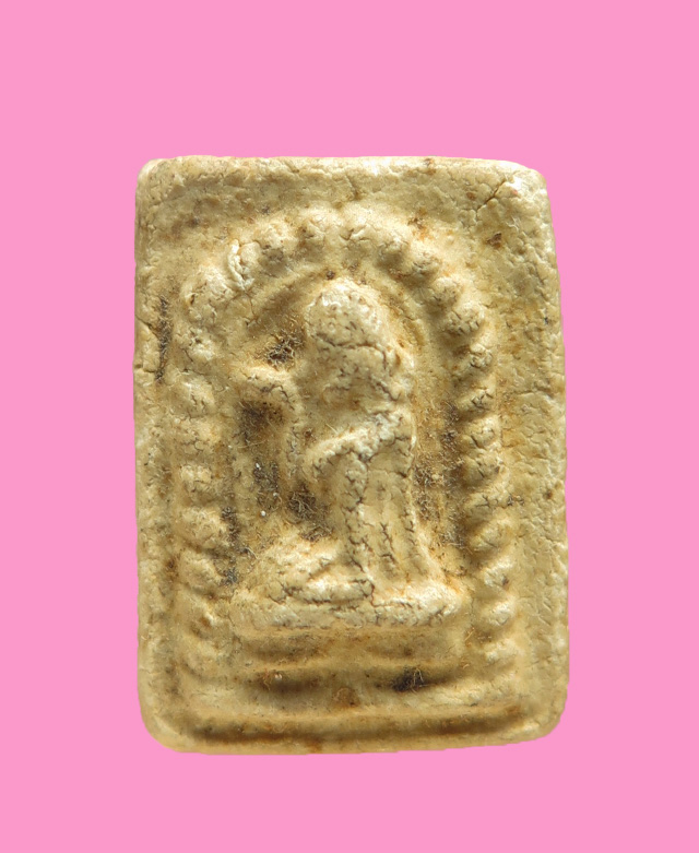 นางกวัก เนื้อผง หลังอุ