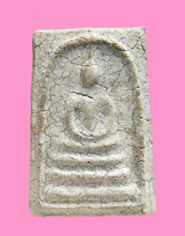 สมเด็จแตกลายงา หลังหนังสือสองแถว หลวงพ่อขอม วัดไผ่โรงวัว