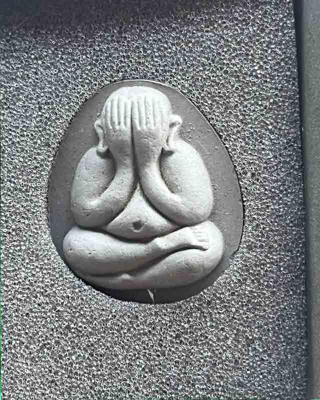 พระปิดตา หลังเต่า หลวงปู่โต๊ะ วัดถ้ำสิงโตทอง วัดจัดสร้าง