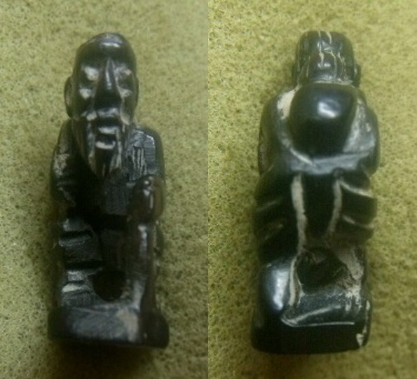 **เบา​ๆ​**ชูชกมหาลาภ เนื้อไม้แกะ จารยันต์ เก่าๆ สวยๆ ไม่ทราบที่**เสริมดวง ความสำเร็จ ดลบันดาลโชคลาภ