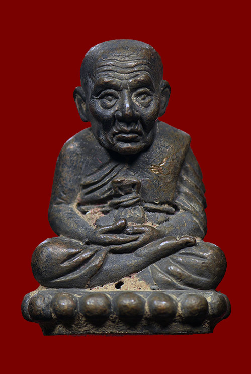 พระหลวงปู่ทวด รูปหล่อกริ่งนิ้วกระดก อาจารย์แดง วัดไร่ จ.ปัตตานี รุ่นกฐิน51(ลังกาสุกะ)