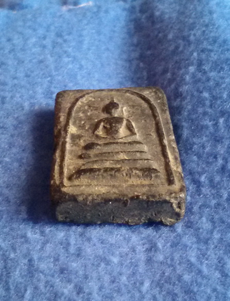 พระสมเด็จหลังนางกวัก หลวงพ่อเพลิน วัดหนองไม้เหลือง จ. เพชรบุรี 