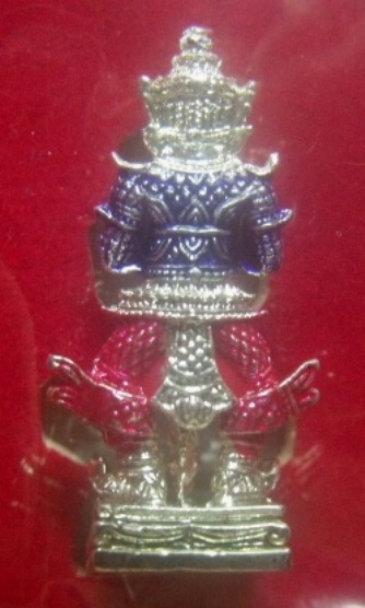 **เบาๆ**รูปหล่อท้าวเวสสุวรรณ รุ่นบันดาลทรัพย์พันล้าน หลวงปู่อิ่ม วัดทุ่งนาใหม่ นครศรีฯ**มีโค้ด กล่อง