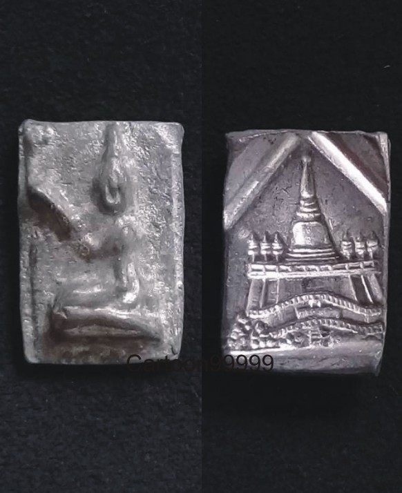 นางกวักเนื้อตะกั่ว หลังเจดีย์ภูเขาทอง สมเด็จพระพุฒาจารย์เกี่ยว วัดสะเกศฯ กรุงเทพฯ