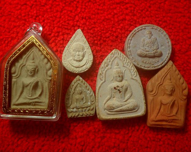 หลวงปู่ทิม วัดพระขาว อยุธยา 6องค์ เคาะเดียว