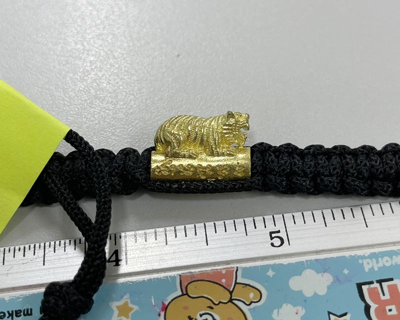 ตะกรุดข้อมือเสือเล็ก-เสือเดี่ยว (เมตตา-มหาอำนาจ-คุ้มภัย) หลวงพ่อเปิ่น วัดบางพระ จ.นครปฐม