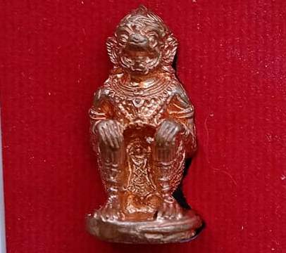 หนุมานหลวงปู่ทิมย้อนยุค"รุ่นดวงมหาเศรษฐี"ปลุกเสก ณ วัดละหารไร่ ปี62 เนื้อทองแดง อุดผงพรายกุมาร+กล่อง