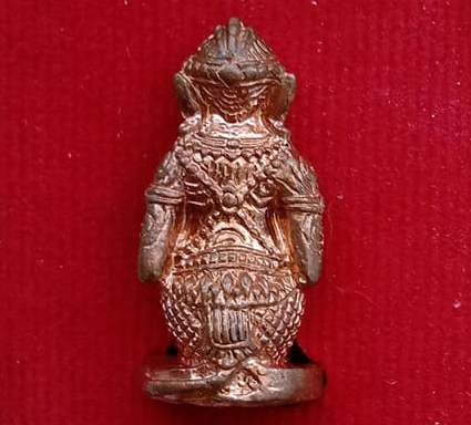 หนุมานหลวงปู่ทิมย้อนยุค"รุ่นดวงมหาเศรษฐี"ปลุกเสก ณ วัดละหารไร่ ปี62 เนื้อทองแดง อุดผงพรายกุมาร+กล่อง