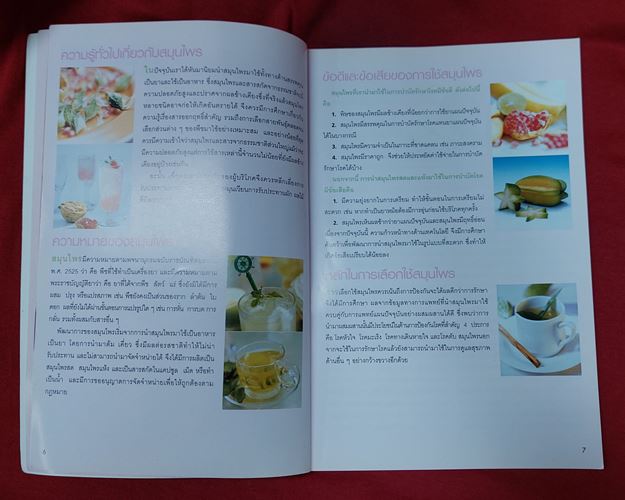 (ปิด49-)เครื่องดื่มน้ำสมุนไพรเพื่อสุขภาพ โดยอาจารย์จริยา เดชกุญชร กว้าง16.5x24ซ.ม. 88หน้า (มือ2)