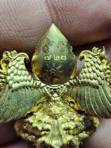 วัดบ้านปูน จ.อยุธยา พญาครุฑ หลวงปู่ชัช พระยาสุบรรณปักษี รุ่น รวยมหาอำนาจ  ปี 2560