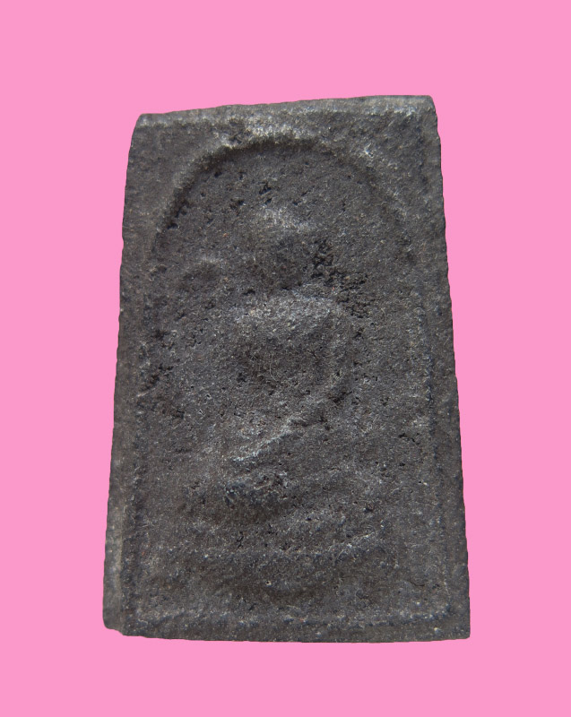 นางกวัก เนื้อไม้กดพิมพ์ หลังจารเต็ม