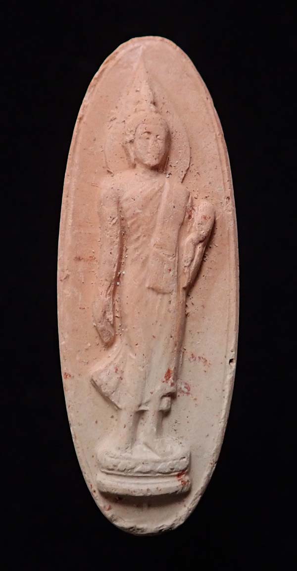 พระยี่สิบห้าศตวรรษ ปี2500 เนื้อดิน สีทูโทน พระดี พิธีใหญ่