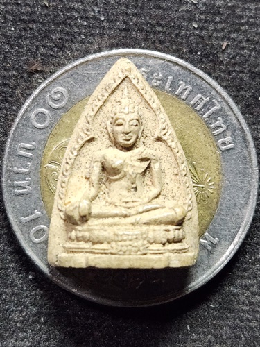  วัดไผ่โรงวัว จ.สุพรรณบุรี  พระผง พระพุทธโคดม  หลวงพ่อขอม รุ่นพิเศษ ปี ๒๕๑๔  พิมพ์เล็ก