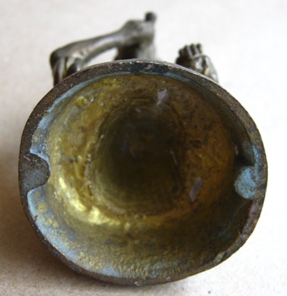 พระบูชาตั้งหน้ารถหลวงพ่อคูณ วัดบ้านไร่ จ.นครราชสีมา หน้าตัก 1 นิ้ว สูง 2 นิ้วครึ่ง