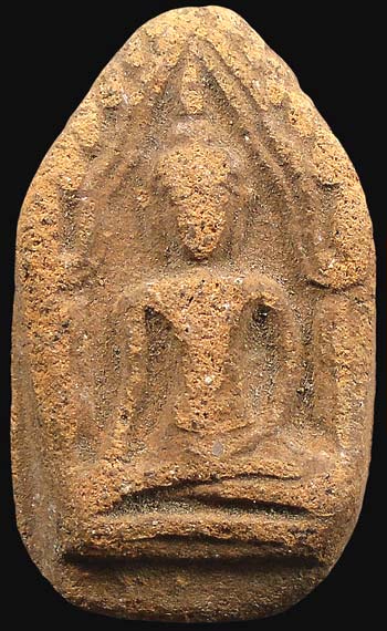 ขุนแผนซุ้มเรือนแก้ว เนื้อดินเผา