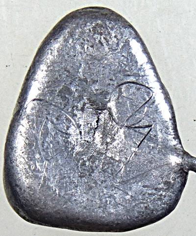 ๒๐ พระปิดตาเนื้อตะกั่ว จารหลัง  ๒