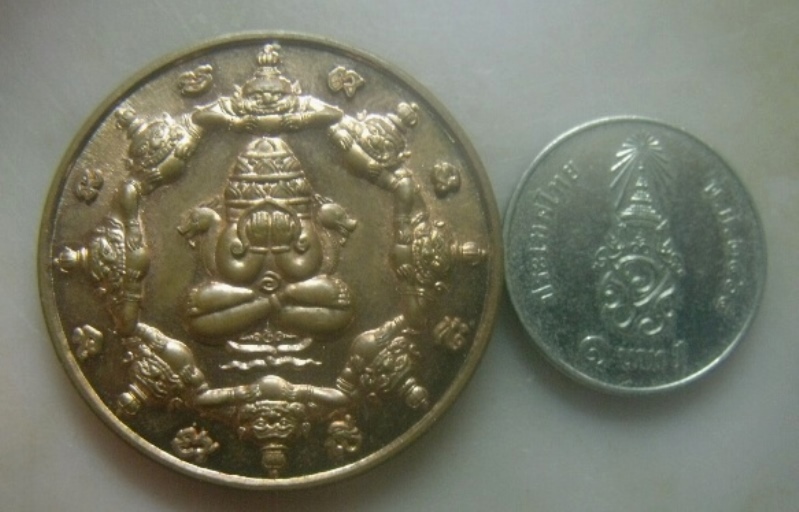 **เบาๆ**เหรียญปิดตาพังพระกาฬ หลังจตุคามรามเทพ วัดรวกสุทธาราม เขตบางกอกน้อย กรุงเทพฯ ปี ๒๕๕๐**สวยๆ