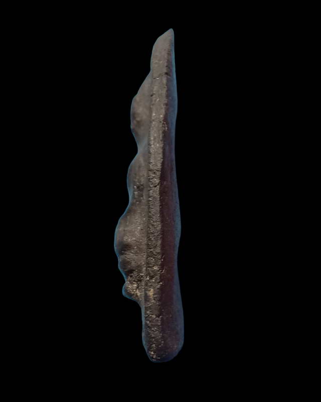 พระสรรค์นั่งฐานขีด สังฆาฏิคู่เนื้อผงใบลาน (นิยมสุด) หลวงพ่อกวย วัดโฆสิตาราม จ.ชัยนาท 