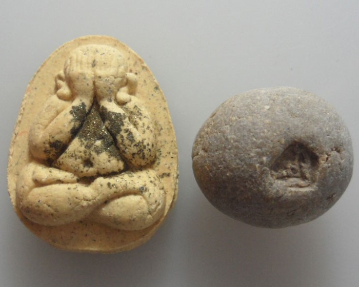 *** จ.เพชรบุรี *** พระปิดตา + ลูกอม พระอาจารย์ทิน วัดชายนา