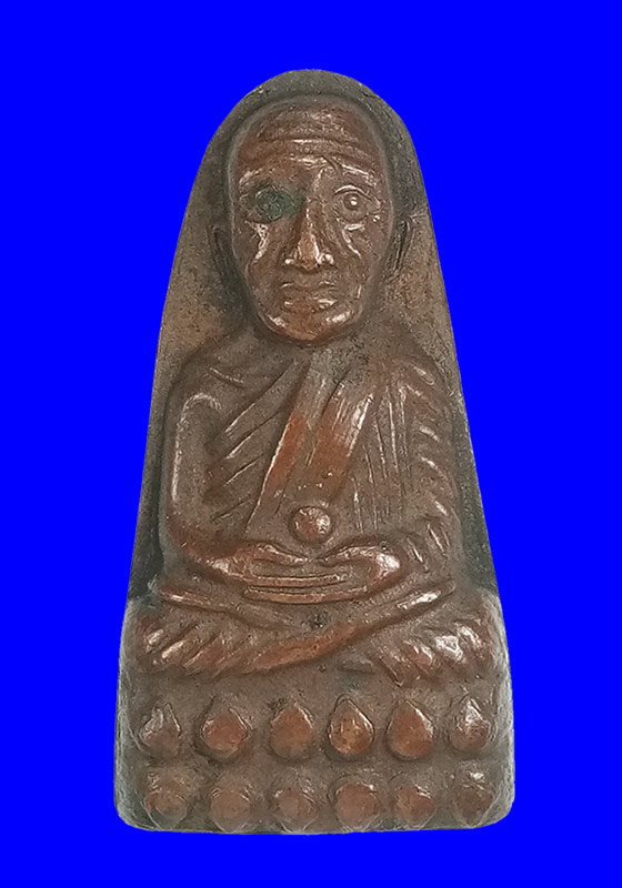 พระหลวงปู่ทวด รุ่นทะเลซุง พิมพ์ใหญ่อุ้มลูกแก้ว เนื้อทองแดง ปี2508