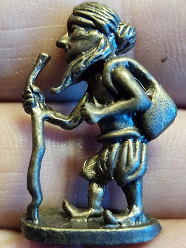  วัดป้อมรามัญ อยุธยา รูปหล่อ ชูชก รุ่นมหาเศรษฐีมีสมบัติ ปี๕๓