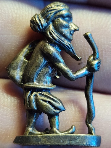  วัดป้อมรามัญ อยุธยา รูปหล่อ ชูชก รุ่นมหาเศรษฐีมีสมบัติ ปี๕๓