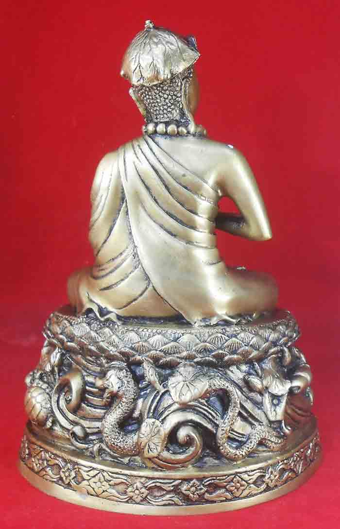 พระอุปคุตเถระฐานพญานาคราชในเกษียรสมุทร