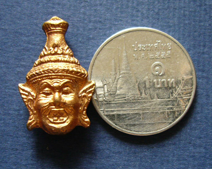 T11.2 เศียรพ่อแก่ 2 หน้า วัดสุทธาราม (สำเหร่) กรุงเทพ #2