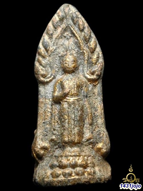 พระกรุวัดประยูรวงศาวาส พิมพ์ปางประทานพร เนื้อดินเผา ลงรักปิดทอง อายุกว่า 300 ปี