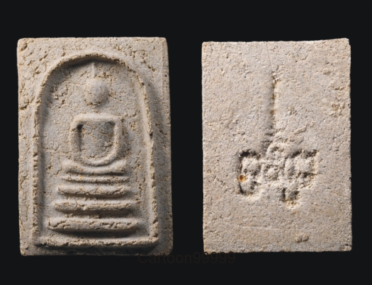 สมเด็จมหาว่านหลังยันต์รุ่นแรก หลวงพ่อผอง ธมฺมธีโร วัดพรหมยาม เพชรบูรณ์ 