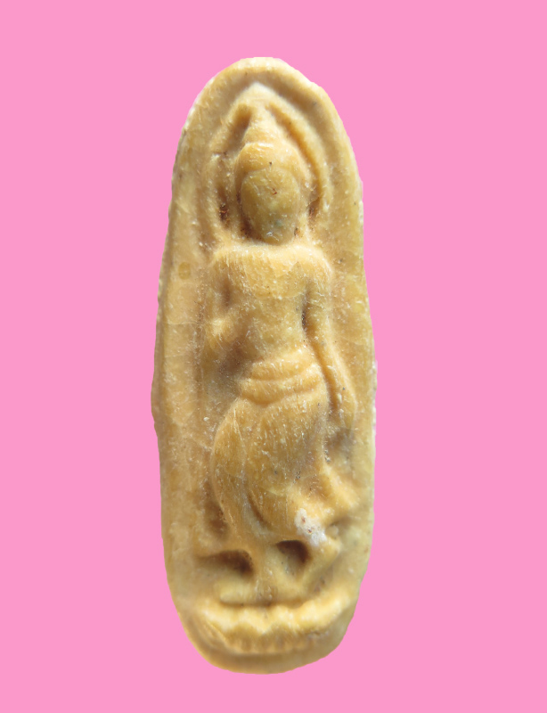 พระลีลา เนื้อผงน้ำมัน วัดวิมุตตาราม (หลวงพ่อทบเสก) ปี16