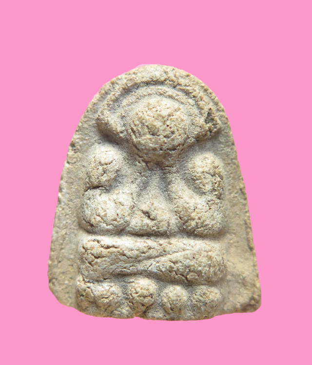 พระปิดตาฟังซาวเบ้า ฐานบัวเม็ด