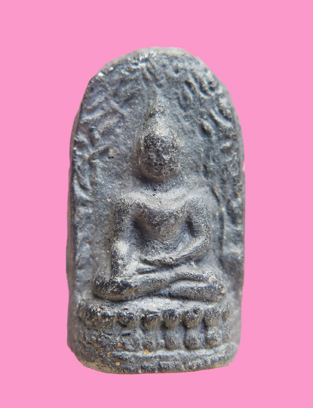 พระผง พิมพ์พระคงเกศแหลม หลังยันต์งู