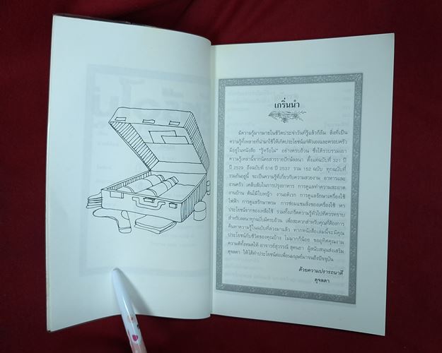 (ปิด49-)หนังสือรู้หรือไม่ "หนึ่งในคอลัมน์ จากนิตยสารรายปักษ์ลลนา ขนาด14.5x21 ซ.ม. 246หน้า (สภาพมือ2)