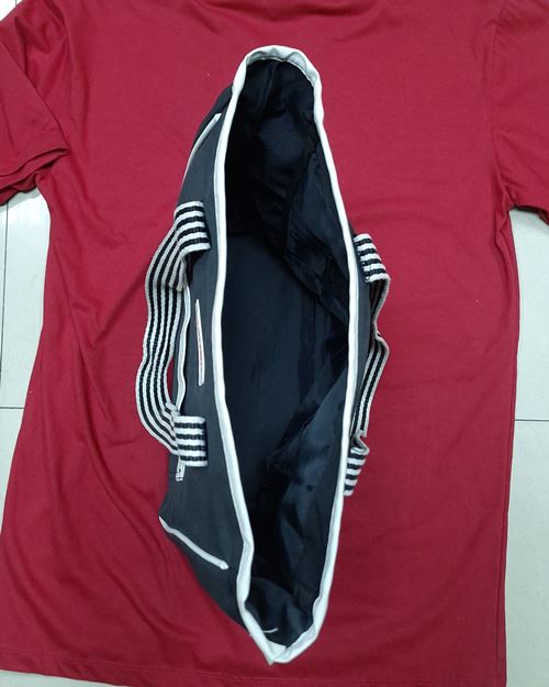 (ปิด59-) กระเป๋าหูหิ้ว เนื้อผ้าอย่างดี กว้าง12xสูง14นิ้ว จากธนาคารออมสิน (มือ2สภาพดี)