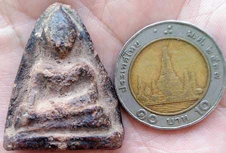 *พระโป้ กรุวัดบางกระทิง อยุธยา เนื้อดินเผา*