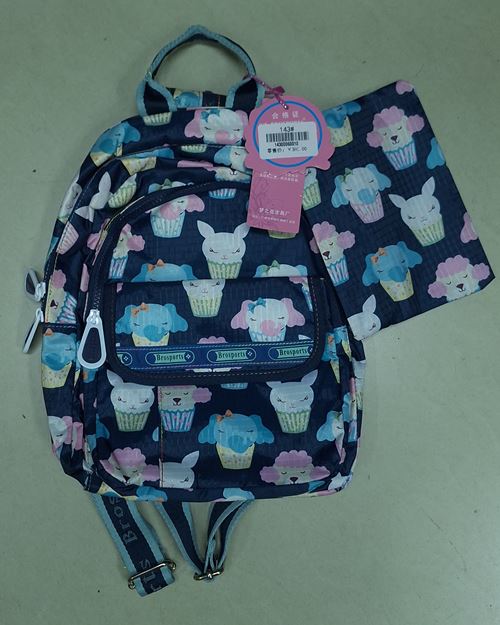 (ปิด99-)กระเป๋าเป้สะพายหลัง + กระเป๋าใบเล็ก Brosports ขนาด5.5x11x14นิ้ว (สภาพไม่ได้ใช้)