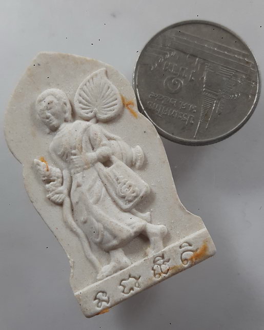 " พระผง พระสีวลี หลวงปู่อุดมโชค นริสสโร (สำเริง) วัดบ้านตระกวน จ.ศรีสะเกษ ฝังตะกรุด จีวร สวยๆครับ ออ