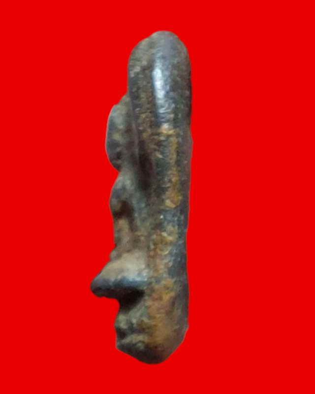 พระกรุเนื้อชินพิมพ์ยอดขุนพลจิ๋วไม่ทราบที่พร้อมตลับพุ๊ก